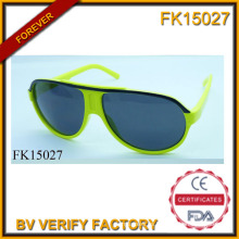 Brillo verdes Simple las gafas de sol (FK15027)